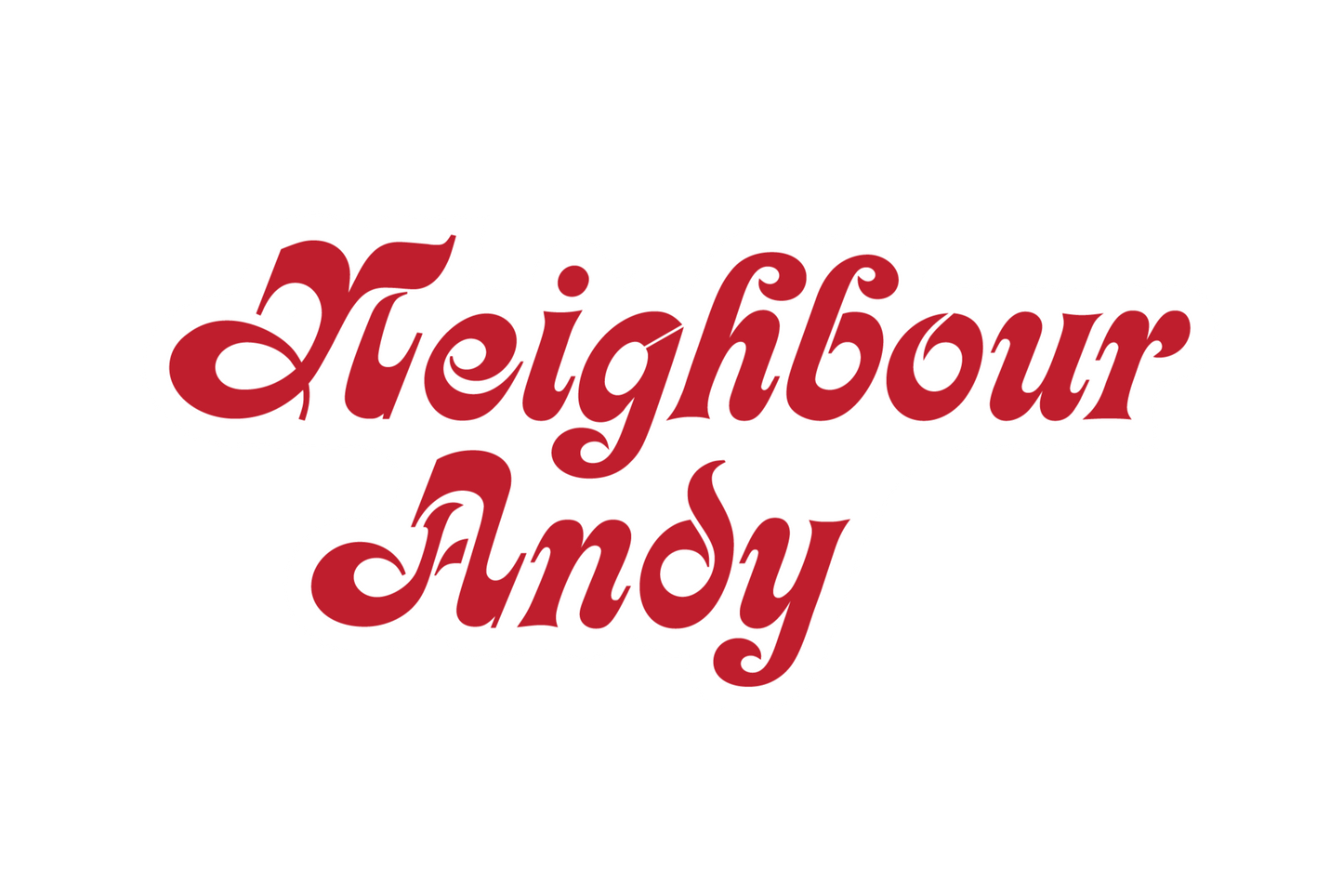 Neighbour Andy Sticker